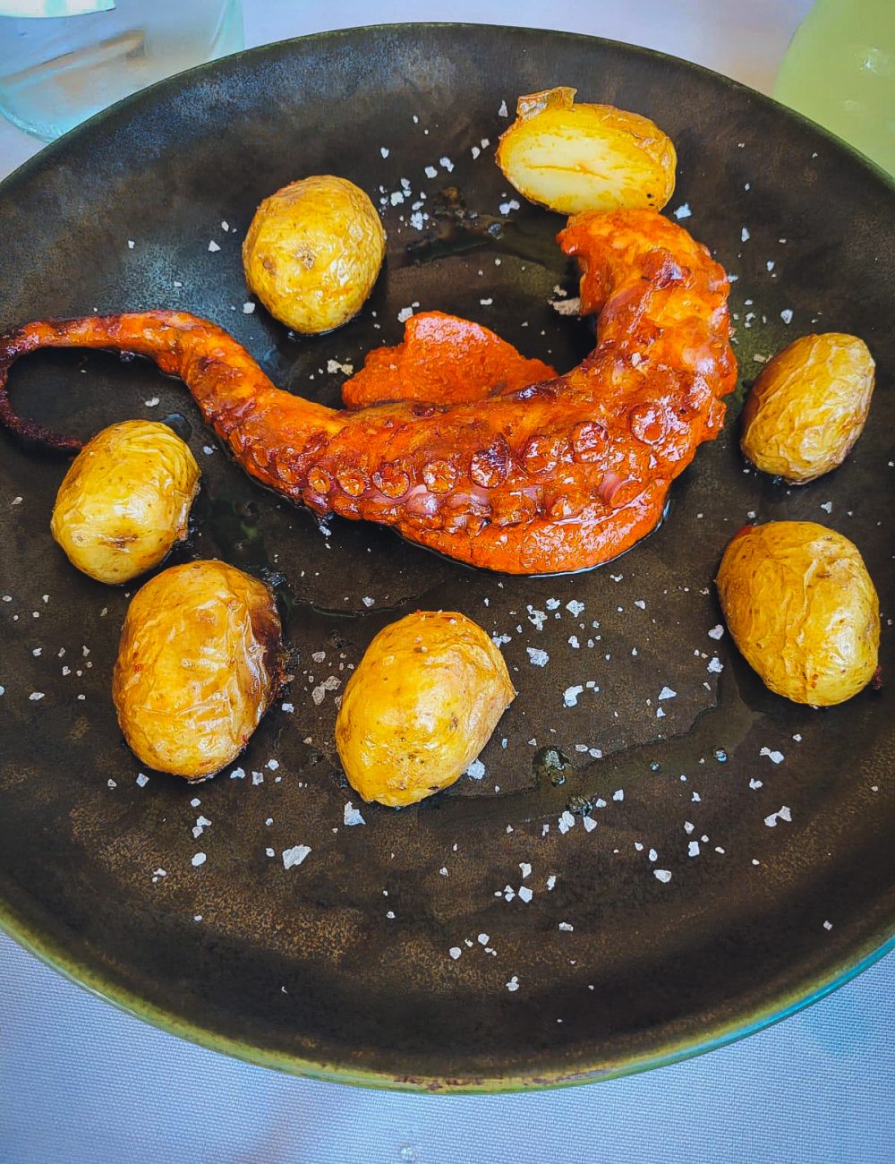 Pulpo a la brasa